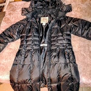 Eddie Bauer Black Puffer Coat